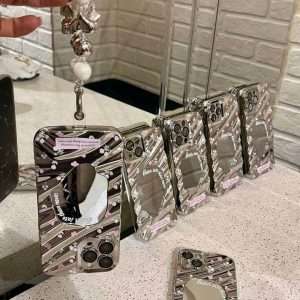 قاب گل ریز کرومی اینه دار Case Mirrored flower