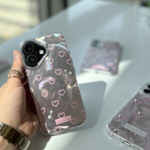 قاب موج دار صورتی سامسونگی و شیائومی در دو طرح